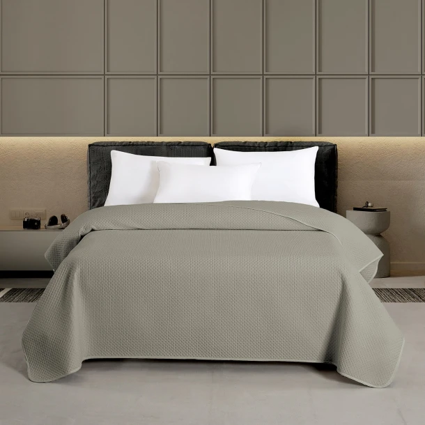 Κουβερλί Microfiber Μονό 160x240εκ. Ultra Sonic Zara Grey Melinen 20004490