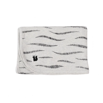 Κουβέρτα 2 Όψεων Αγκαλιάς-Λίκνου Πικέ Βαμβακερή 75x100εκ. Cream Minene 10221003560OS