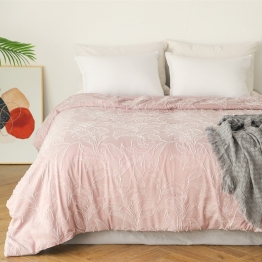 Κουβερλί Κεντητό Prewashed Polyester Υπέρδιπλο 220x240εκ. Calypso Rose Melinen 20002214