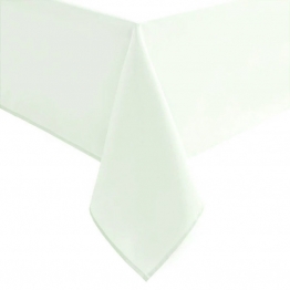Τραπεζομάντηλο 90x90εκ. Polyester Plain Line White