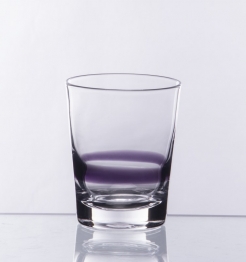 Ποτήρι Ουίσκι Σετ 6τμχ Γυάλινα Amethyst Hayman Cryspo Trio 52.604.52