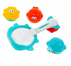 Σετ Απόχη-Καλάθι Με Παιχνίδια Μπάνιου akuku A0456