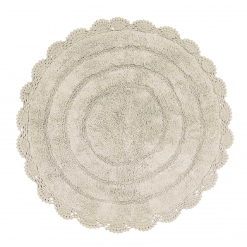 Ταπέτο Μπάνιου Στρογγυλό Βαμβακερό Φ60εκ. Bathmats 0633 Das Home