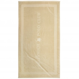 Πετσέτα Θαλάσσης Βαμβακερή 90x170εκ. Essential 4062 Ιβουάρ Greenwich Polo Club