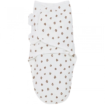 Υπνόσακος Βρεφικός Βαμβακερός 1.0Tog Ιδανικός Για Φάσκιωμα 0-3 Μηνών/50-62εκ. Swaddle Mini Panther Ροζ Meyco MEY-155.162.41.01