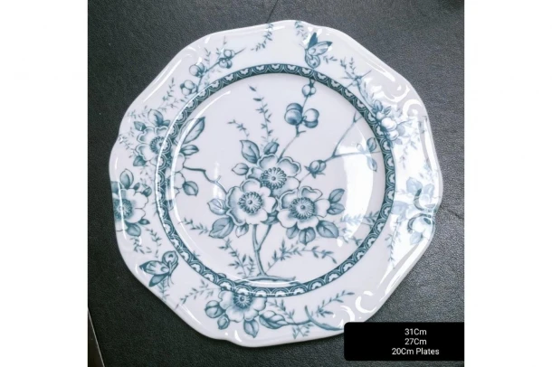 Πιάτο Φρούτου Πορσελάνης 20εκ. Tiffany Green Oriana Ferelli PR24324G03