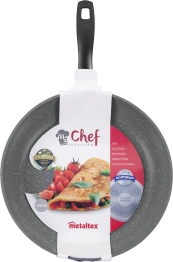 Τηγάνι Αντικολλητικό Σε Διάφορες Διαστάσεις Stone-Tex  Metaltex