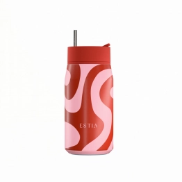 Θερμός-Ποτήρι Ανοξείδωτο Coral Waves Lens Save The Aegean Estia 360ml 01-43049