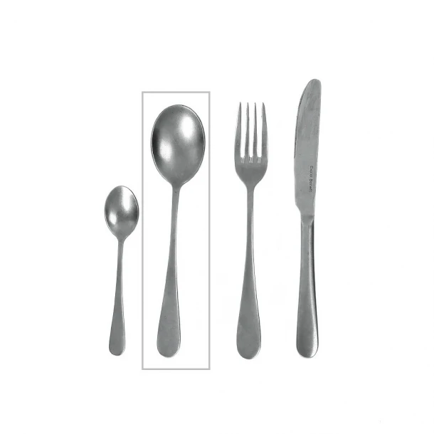 Κουτάλι Φαγητού Ανοξείδωτο 18/0 Benefit Stone ESPIEL 20,5εκ. CUV403K12