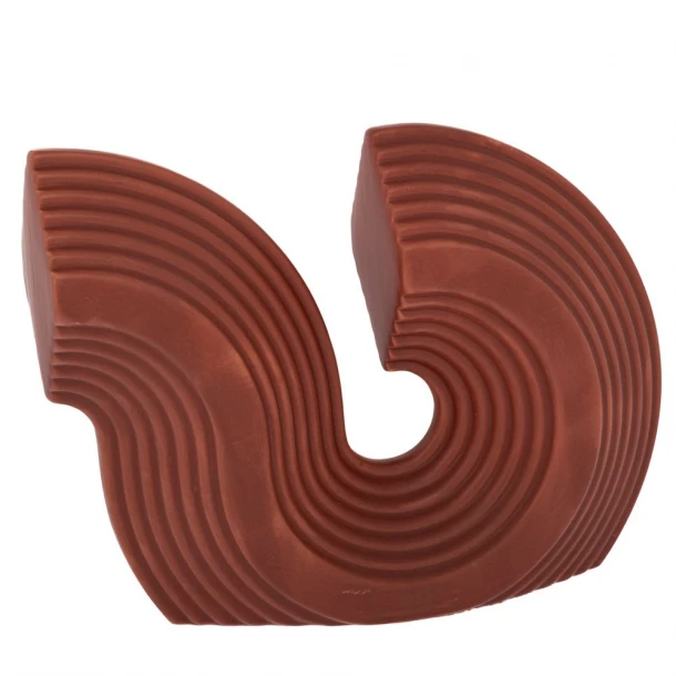 Διακοσμητικό Επιτραπέζιο Κεραμικό Μπορντώ 29x7x21εκ. iliadis 92016