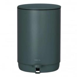 Καλάθι Απορριμμάτων Μεταλλικό 5lt Mind Dark Green Sealskin 800064