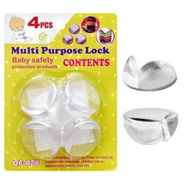 Σετ 4τμχ Προστατευτικές Γωνίες Σιλικόνης Homie 81-736