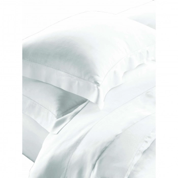 Σετ Σεντόνια Βαμβακοσατέν King 260x270εκ. Azur 10 White Makis Tselios