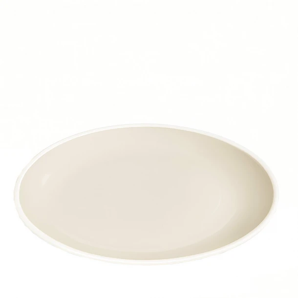 Πιάτο Ρηχό Φαγητού Stoneware Oslo Cream ESPIEL 27x3εκ. ATA162K6