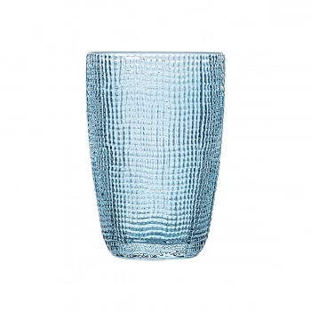 Ποτήρι Γυάλινο Νερού Μπλε 415ml Roche Estia 07-39448