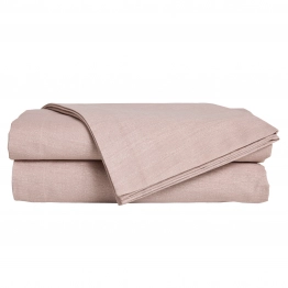 Σεντόνι Μεμονωμένο Polycotton Ημίδιπλο Με Λάστιχο 120x200+35εκ. Casual 5448 Mocha Das Home