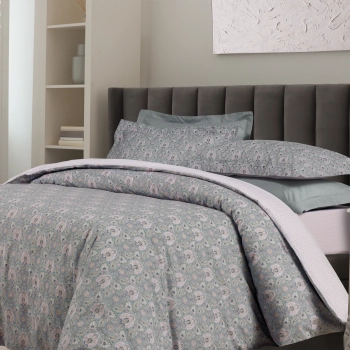 Σετ Παπλωματοθήκη Polycotton Υπέρδιπλη 220x240εκ. Casual 5457 Multicolor Das Home