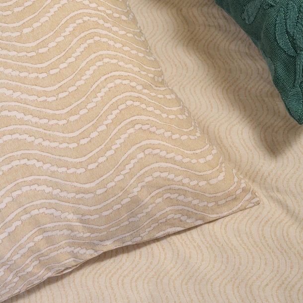 Ζεύγος Μαξιλαροθήκες Βαμβακερές 50x70εκ. Maverick Beige Ultra Line Melinen 20005845