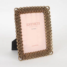 Κορνίζα Polyresin Χρυσή 13x18εκ. ESTHETI 756-12021