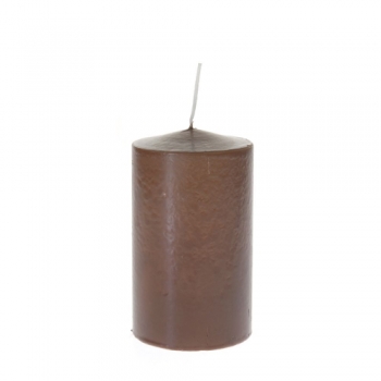 Κερί Παραφίνης Κύλινδρος Καφέ 7x12εκ. iliadis 33427