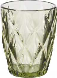 Σετ Ποτήρια Ουίσκι 6τμχ Γυάλινα Kare Green 260ml CRYSPO TRIO 52.703.51