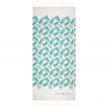 Πετσέτα Θαλάσσης-Παρεό Βαμβακερή 80x180εκ. Essential 3665 Greenwich Polo Club