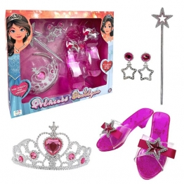 Σετ Ομορφιάς Princess Με Κορώνα Σε Κουτί 32x28x5εκ. Toy Markt  77-1244