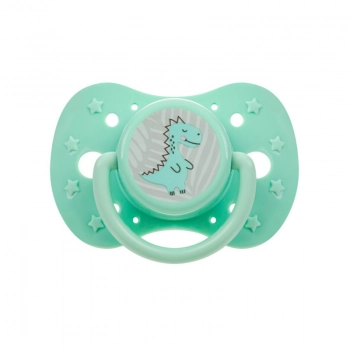 Πιπίλα Σιλικόνης 6-12 Μηνών Dino Akuku A0588