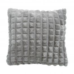 Διακοσμητική Μαξιλαροθήκη 40x40εκ. Polyester 1389 Grey Das Home