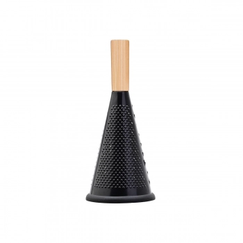 Τρίφτης Κωνικός Ανοξείδωτος-Bamboo 12,2x12,5x28εκ. Essentials Estia 01-14667