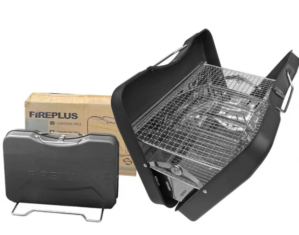 Ψησταριά Bbq 45x30x28εκ. Φορητή Βαλίτσα 81-1100