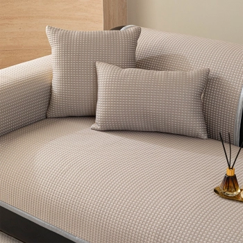 Ανώστρωμα Για Τριθέσιο Καναπέ Polyester 90x210εκ. August Taupe Melinen 20005668