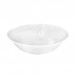 Σαλατιέρα Πορσελάνης White PW43 Diamante Oriana Ferelli 23εκ. PRPW430007