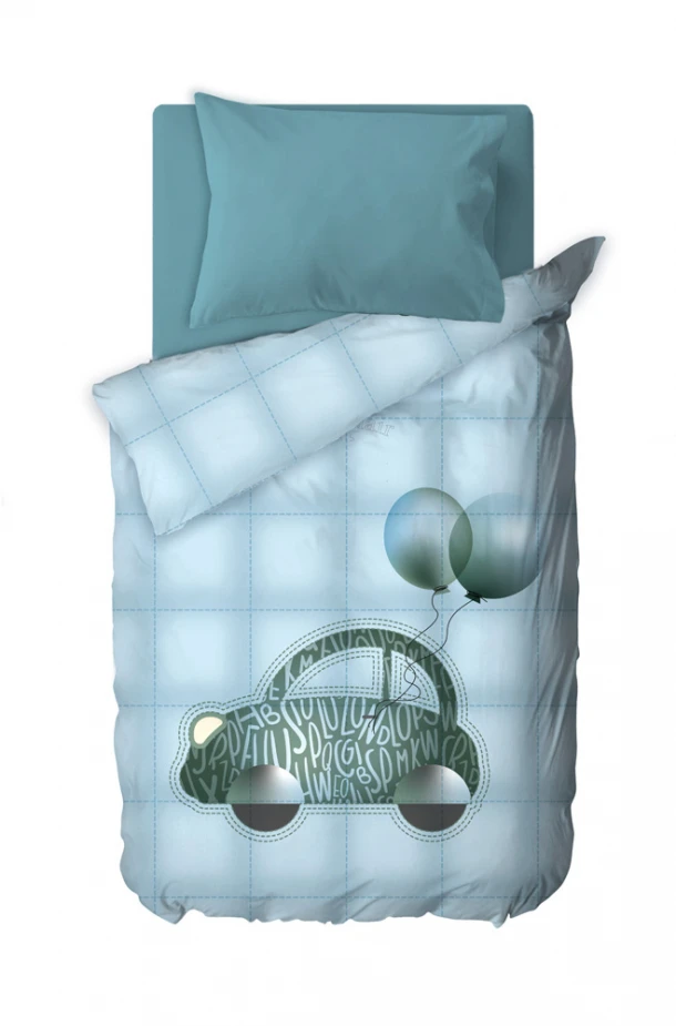 Πάπλωμα Microfiber Μονό Παιδικό 160x220εκ. Speedy Saint Clair