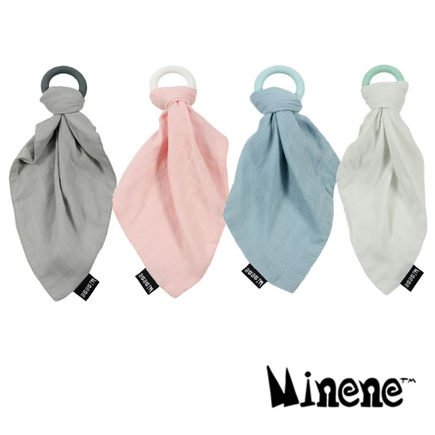 Μασητικό Σιλικόνης Με Πανάκι Νάνι Σιέλ Minene 18313007120OS