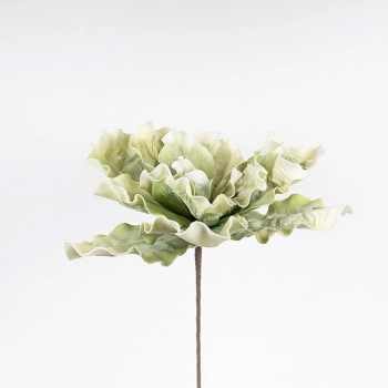 Κλαδί Με Λουλούδι Foam 50x50εκ. Ανοιχτό Πράσινο ESTHETI 816-20020