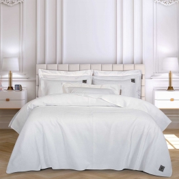 Κουβερλί Microfiber King 240x250εκ. Essential 3494 White Greenwich Polo Club