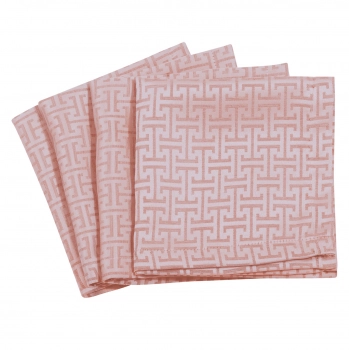 Σετ 4τμχ Πετσέτες Κουζίνας Polyester 40x40εκ. Essential 3007 Gold Greenwich Polo Club