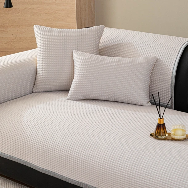 Ανώστρωμα Για Διθέσιο Καναπέ Polyester 90x160εκ. August Silver Melinen 20005657