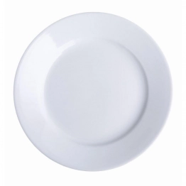 Πιάτο Φρούτου Πορσελάνης Φ20,5εκ. White Promo Wide Rim Oriana Ferelli XG0XCSP0120