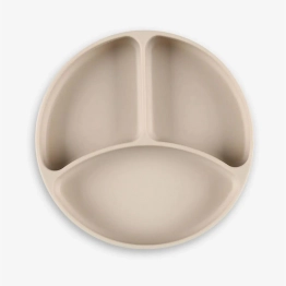 Πιάτο Σιλικόνης Με Βεντούζα Light Brown Minene 13312011870OS