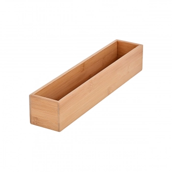 Κουτί Οργάνωσης Συρταριού Bamboo Essentials Estia 8x38x7εκ. 03-17576