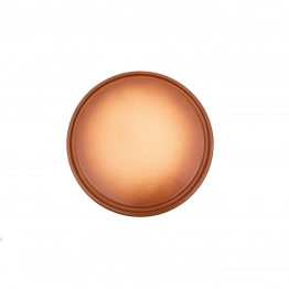 Πιάτο Φαγητού Ρηχό Πορσελάνης Μπεζ-Καφέ Art Et Lumiere 24εκ. 09190