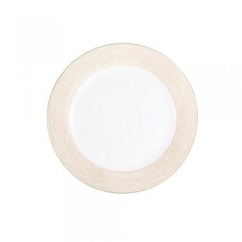 Πιάτο Φρούτου Πορσελάνης Elegancy Beige 19εκ. Oriana Ferelli NW24010013