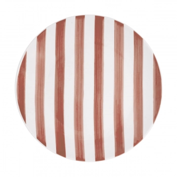 Πιάτο Ρηχό Φαγητού Πορσελάνης 27x3εκ. Ligne Pink Estia 07-38915