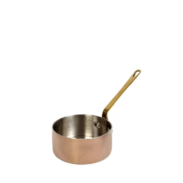 Ντιπ Σερβιρίσματος Ανοξείδωτο 18/10 Με Λαβή Shiny Copper ESPIEL 18x7,7x4εκ./160ml FEV501