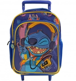Τσάντα Τρόλευ Νηπίου Stitch 29εκ. Με 2 Πλαϊνές Θήκες Justnote 50-3541