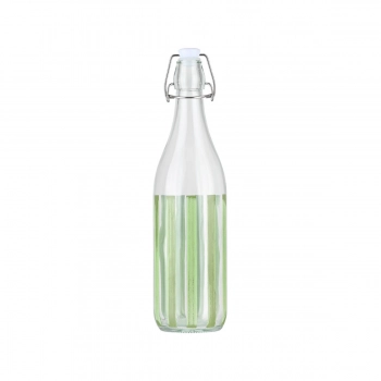 Μπουκάλι Γυάλινο-Μεταλλικό Ligne Green 1000ml Estia 01-39608