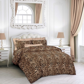 Σετ Παπλωματοθήκη Βαμβακερή King 240x260εκ. Essential 2365 Brown Greenwich Polo Club