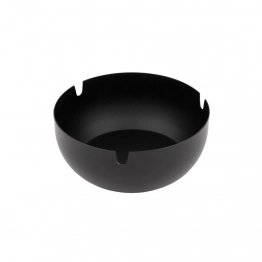 Σταχτοδοχείο Ανοξείδωτο Φ10x3,5εκ. Matt Black Max Home JD42460BLKM